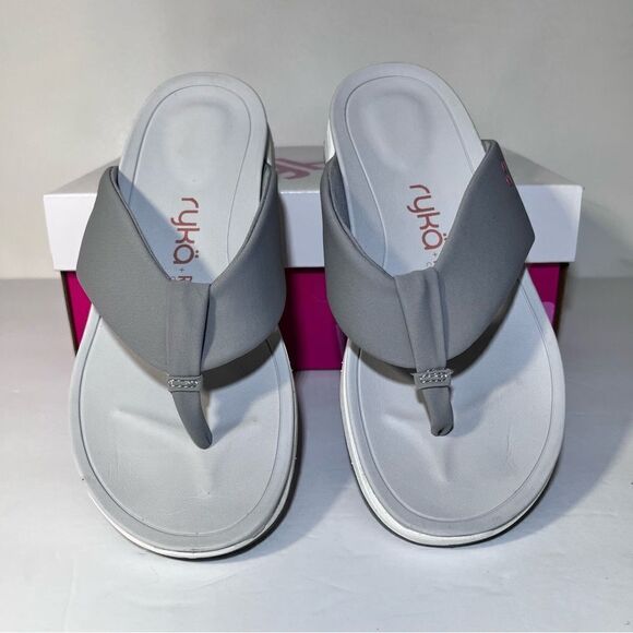 Ryka Soft Toe Dual-Density Thong Sandals - Picture 4 of 6